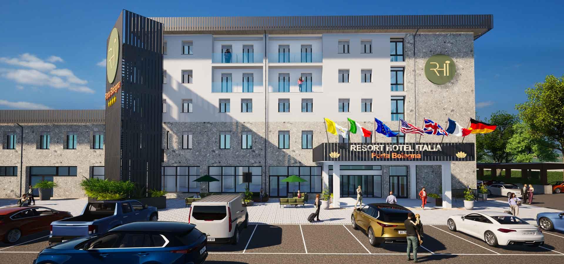 Rhi Porta Bologna Hotel Pieve di Cento Buitenkant foto